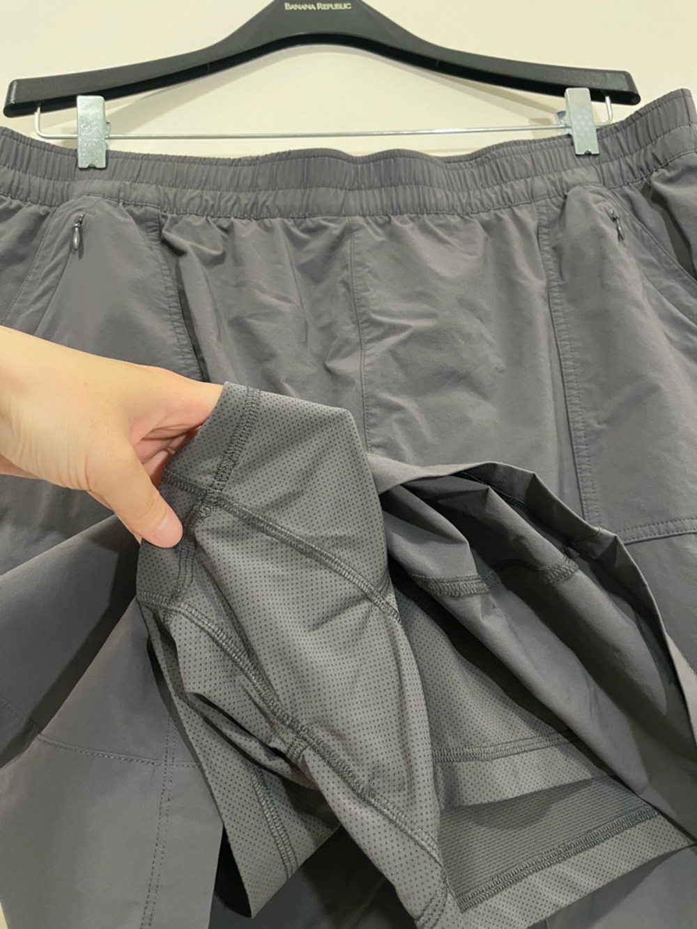 Duluth Flex Sidewinder Lightweight Skort Skirt Stretch Womens XL Gray Athleisure - Picture 6 of 14